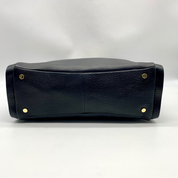 Radley London Black Pebbled Leather Sloane Street Convertible Satchel Bag - Picture 5 of 11